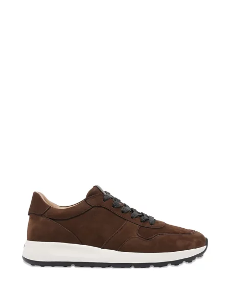 Sneakerși Tod's din piele de căprioară maro