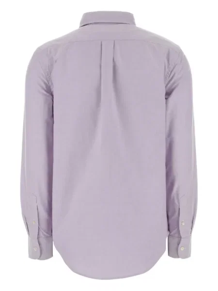 Koszula Polo Ralph Lauren z twillu z kapturem zielona