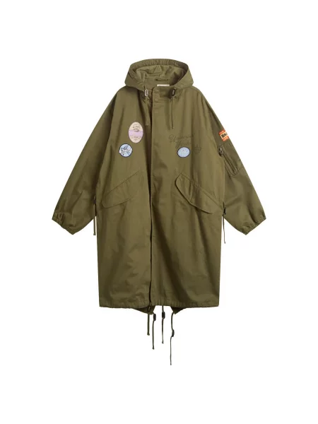Parka Universal Works oliwkowa