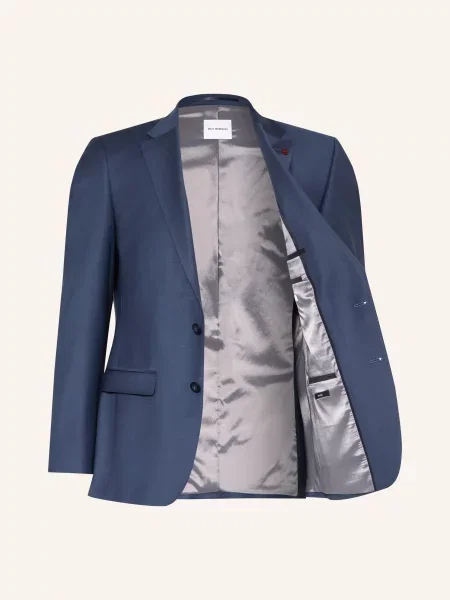 Roy Robson Slim Fit Sako dark blue modré
