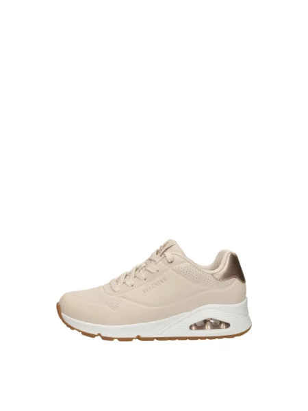 Sneakersy Skechers casual beżowe