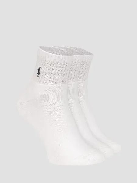 Skarpety długie Polo Ralph Lauren białe