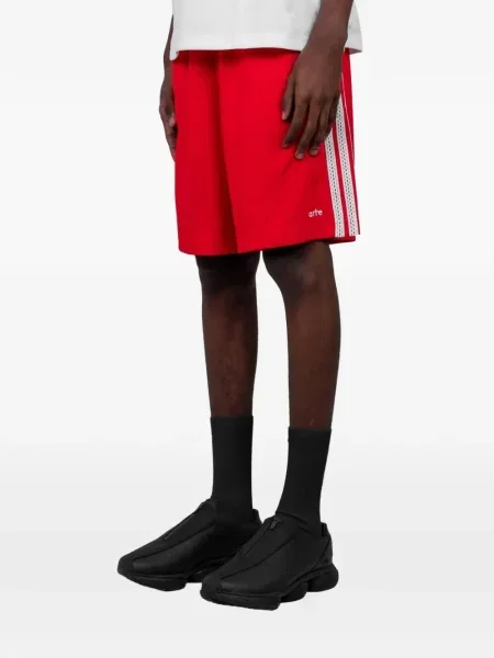Geantă Adidas cu dungi cu imagine maro