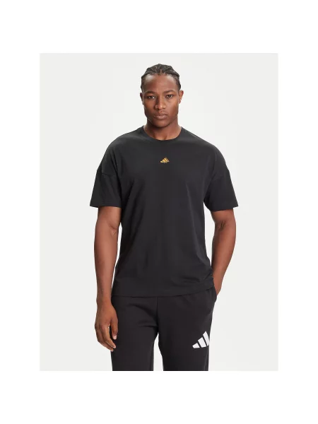 Adidas T-Shirt Fortnite Graphic Loose Fit μαύρο