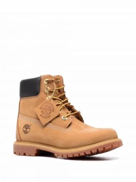 Nėriniuotos aulinukai Timberland su raišteliais apkarpytas