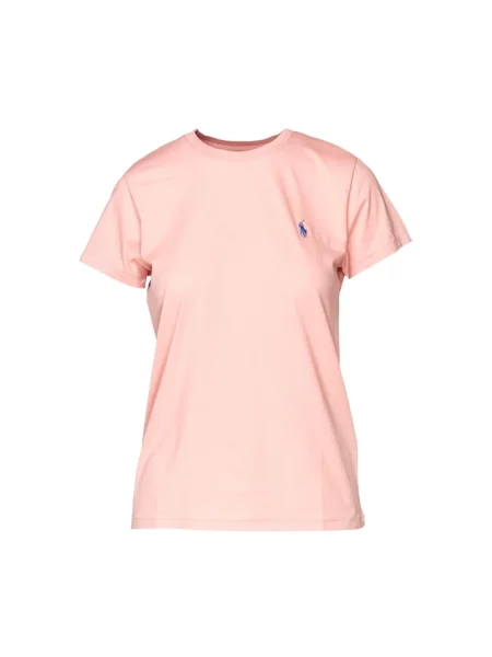 Koszulka polo Polo Ralph Lauren z dżerseju różowa