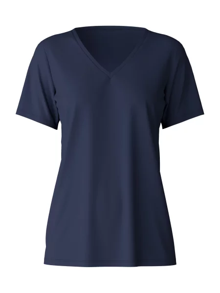 CALIDA Bluză de noapte închis albastru