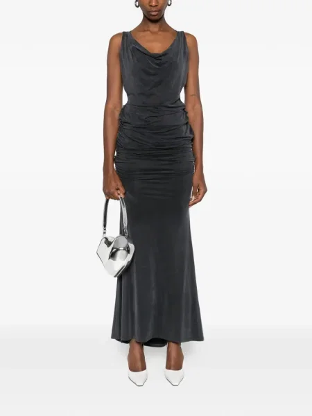 Rochie maxi Vivienne Westwood de costum gri