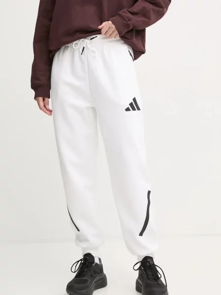 Donji dio trenirke adidas ZNE s tiskom bijela