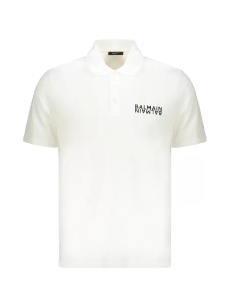 Polo Balmain alb