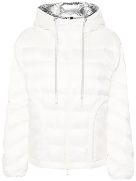 Пухено яке Moncler с качулка
