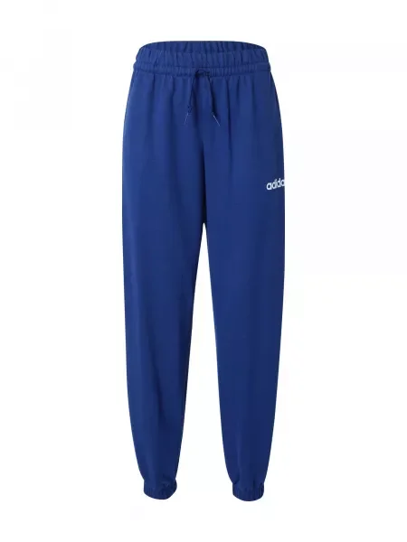 ADIDAS SPORTSWEAR Pantaloni sport Essentials albastru închis alb