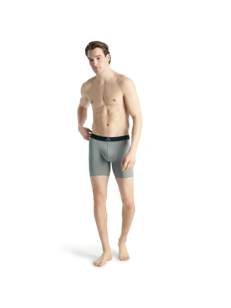 ADIDAS SPORTSWEAR Boxeralsók szürke / fenyő fekete
