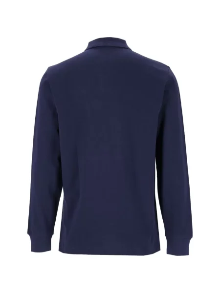 Καπιτονέ ριγέ polo Polo Ralph Lauren λευκό