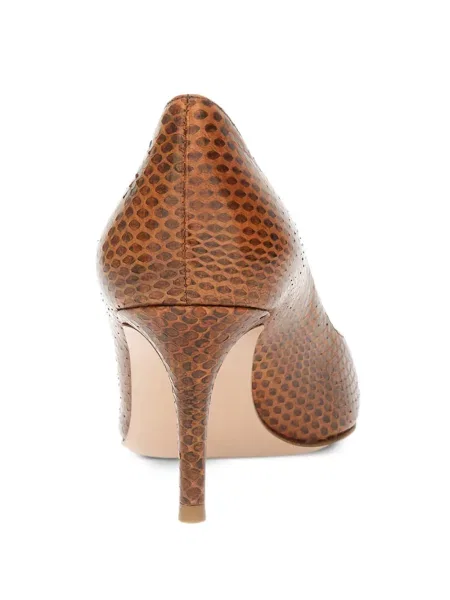 Pantofi cu toc Gianvito Rossi maro