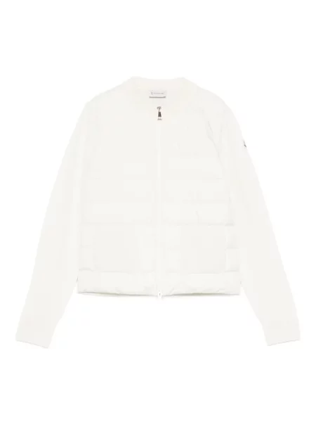 Cardigan Moncler de lână alb