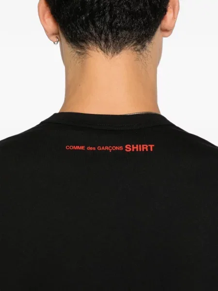 Μπλούζα Comme Des Garçons Homme με σχέδιο μαύρο