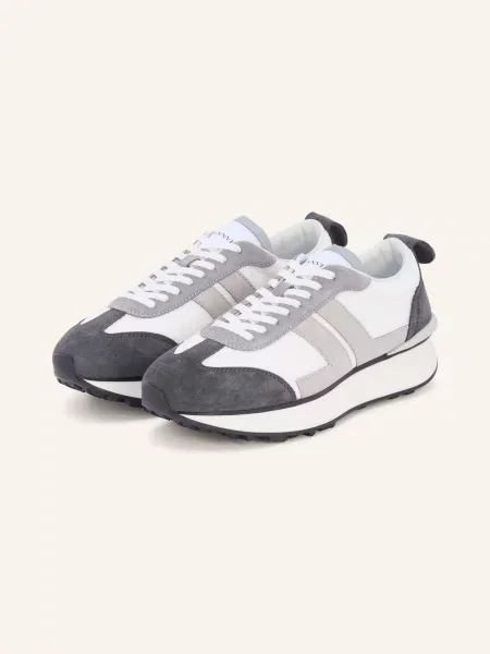 Sneakersy Lanvin białe