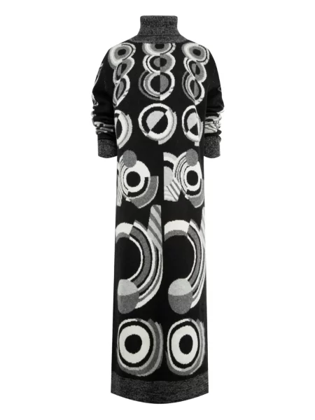 Rochie midi Libertine până la genunchi de costum negru