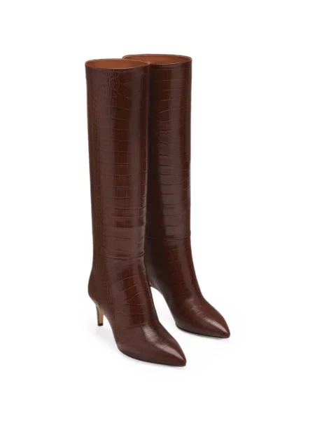 Botine Paris Texas din piele maro
