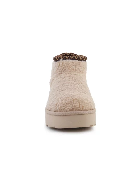 Kotníkové boty Bearpaw béžové