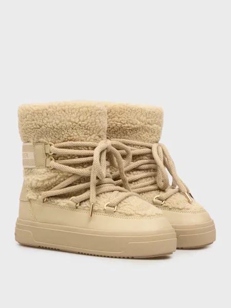 Дутики Tommy Hilfiger бежевые