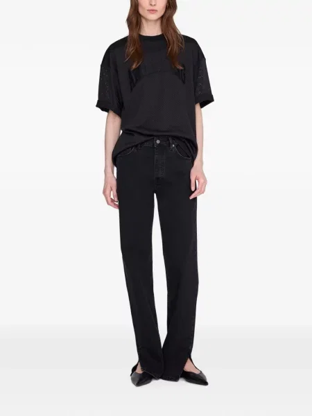 Tricou Anine Bing plasă negru