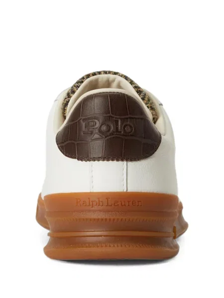 Τένις sneakers Polo Ralph Lauren με αυτόγραφο tweed μαύρο
