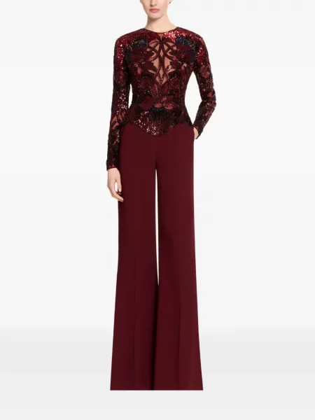 Гащеризон Elie Saab бродиран червено
