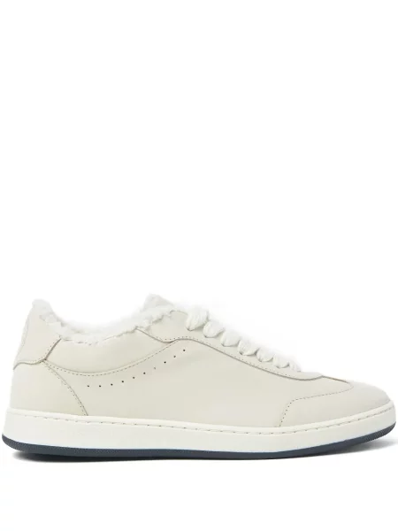 Sneakerși Peserico cu șireturi din dantelă