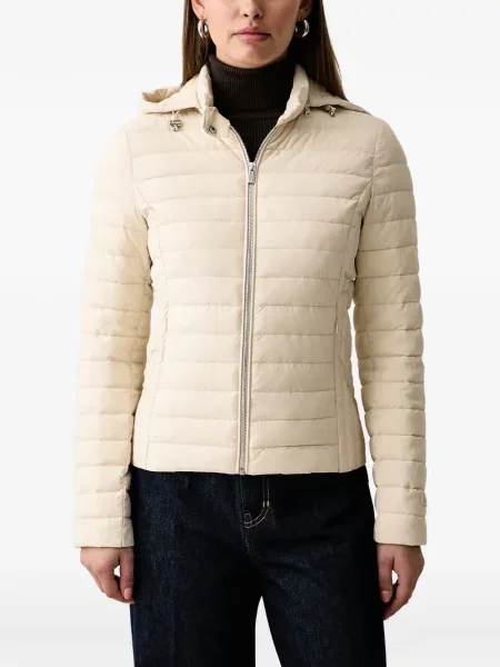 Geacă Trussardi cu glugă alb