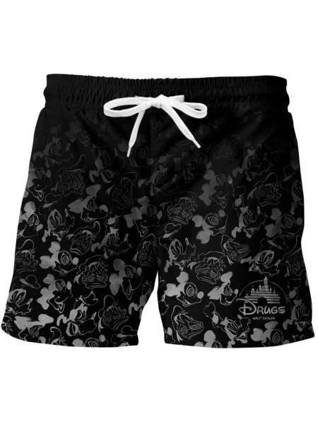 Plavalne hlačke Mr. Gugu & Miss Go črna