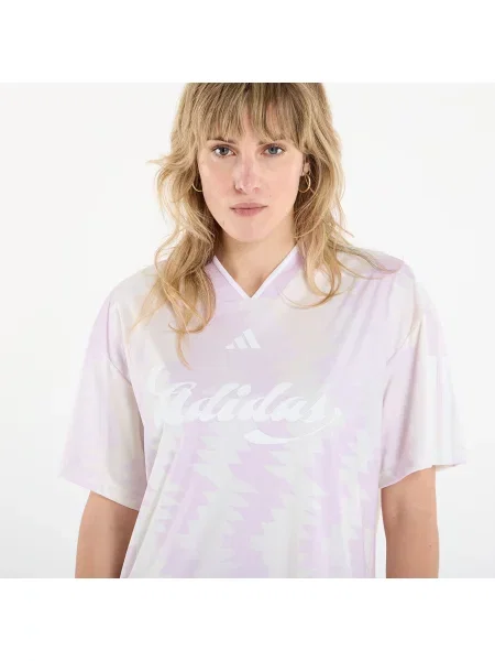 Тениска adidas W Tiro Cg Aw T Wonder White/ Off White/ Icelav/ Multco XS бяло