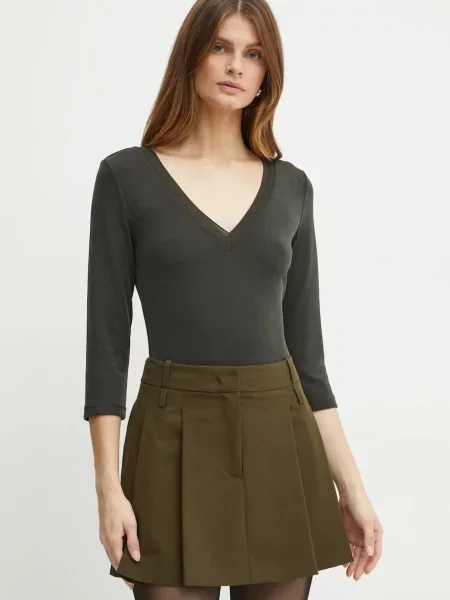 Majica z dolgimi rokavi Morgan TIWI zelena