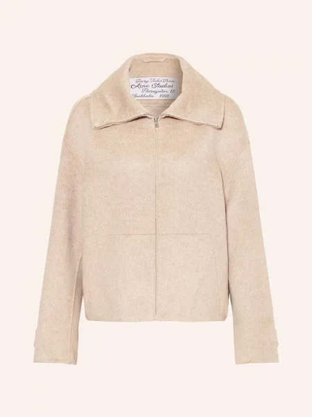 Acne Studios Bunda krémová