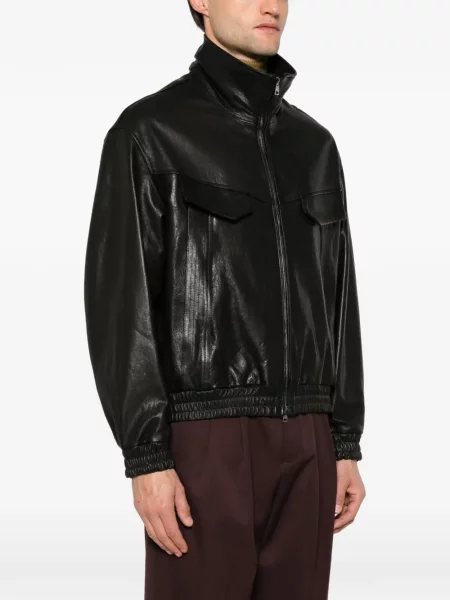Geanta de piele Low Brand negru