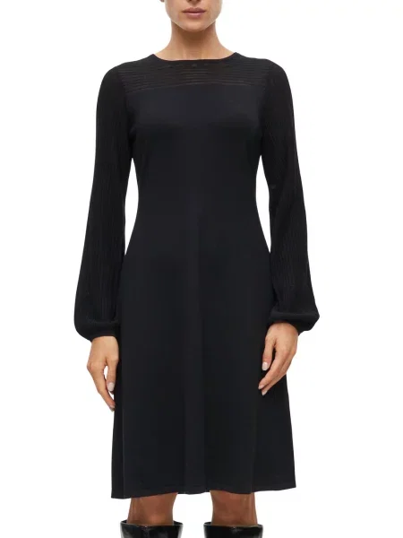 S.Oliver BLACK LABEL sukienka z dzianiny Kobiety 34 czarny