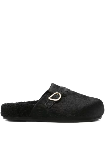 Papuci tip mules Ancient Greek Sandals negru