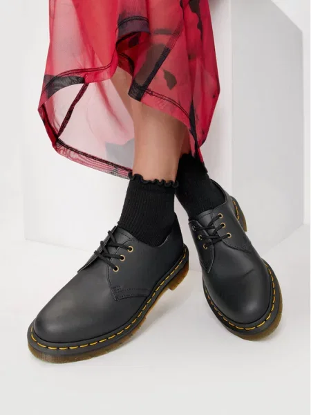 Botki Dr. Martens zielone