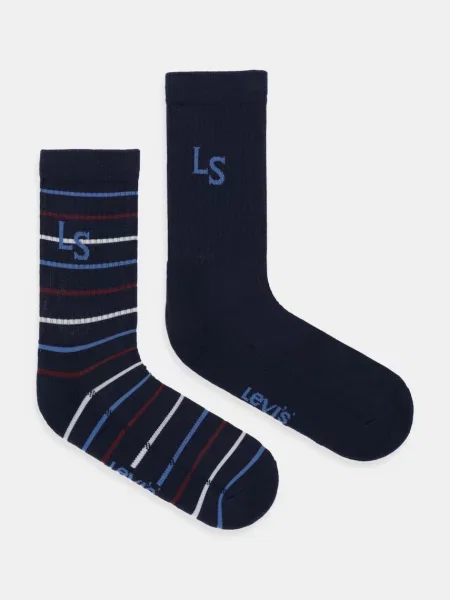 Чорапи Levi's 2 чифта тъмносиньо