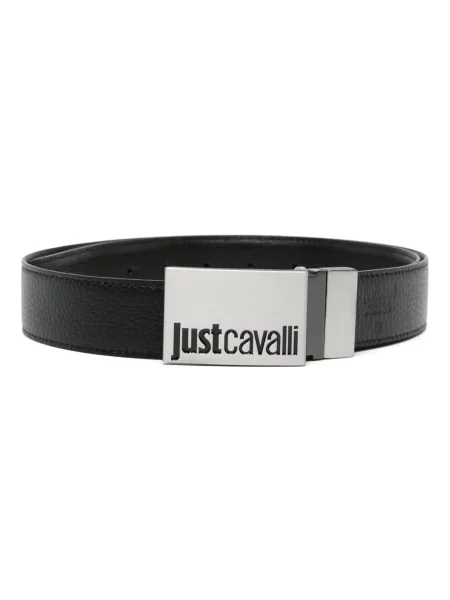 Curea Just Cavalli din piele negru