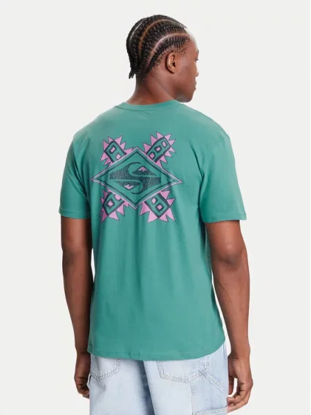 Quiksilver T-shirt Ev Swell Ovation Ss Comfort Fit zelena