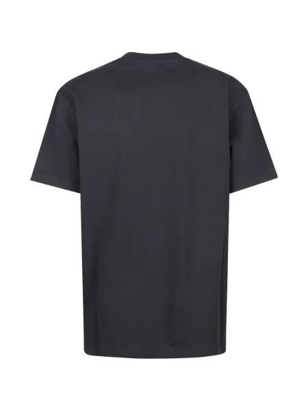 Tricou Autry cu broderie gri