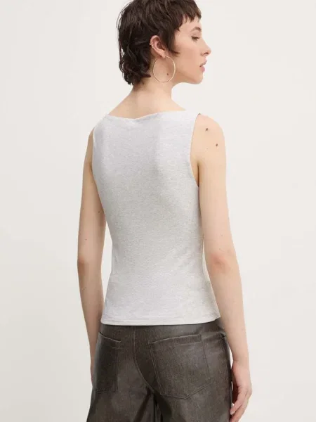 Top Abercrombie & Fitch šedý