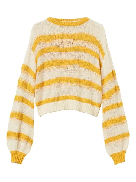 Pulover Twinset cu dungi alb
