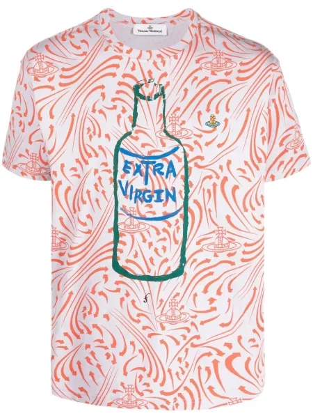 Tricou Vivienne Westwood cu imagine violet