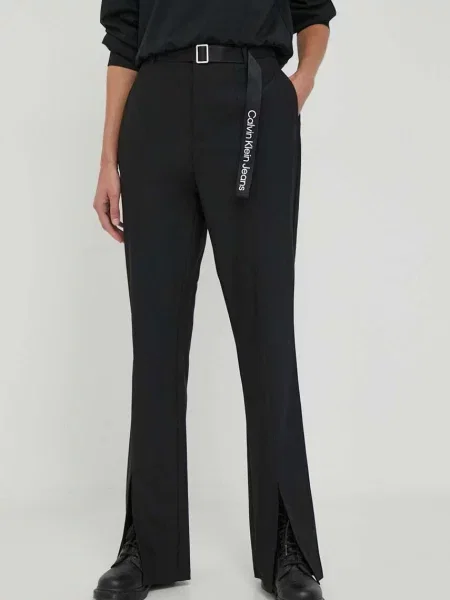 Calvin Klein Jeans Nadrág fekete