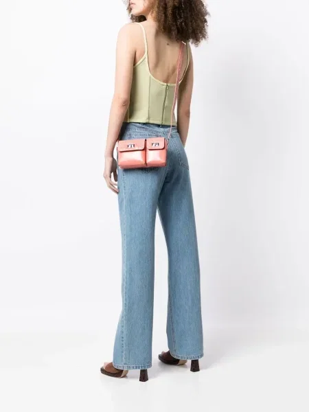 Torebka crossbody dziecięca By Far różowa