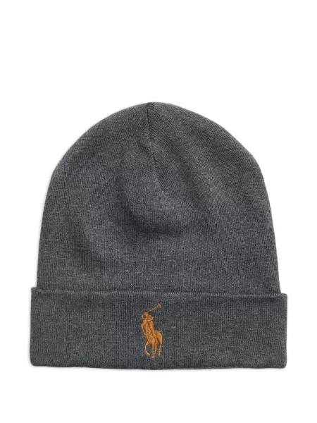 Krátký kostkovaná kšiltovka Polo Ralph Lauren s potiskem zelená