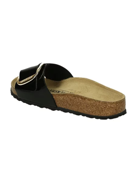 Klapki Birkenstock zamszowe czarne